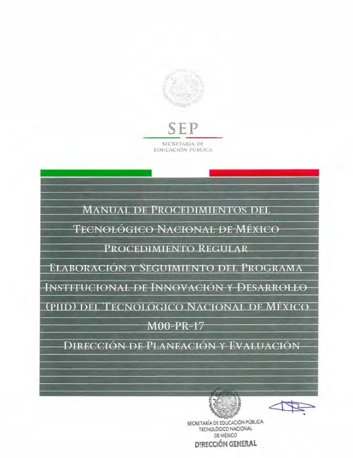 Página 113 de Manual de Procedimientos del TecNM