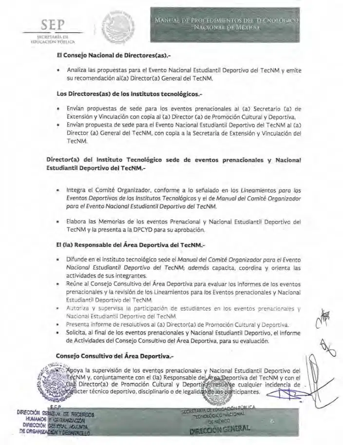 Página 131 de Manual de Procedimientos del TecNM