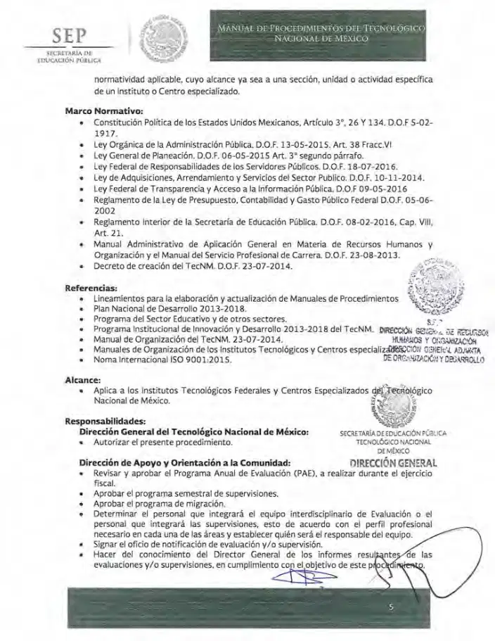 Página 148 de Manual de Procedimientos del TecNM