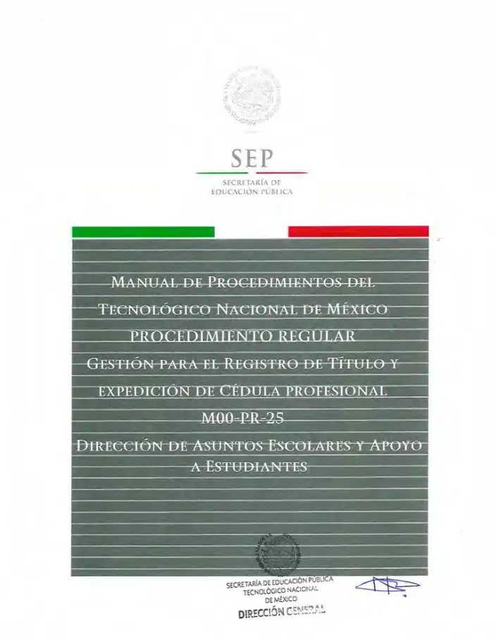 Página 158 de Manual de Procedimientos del TecNM