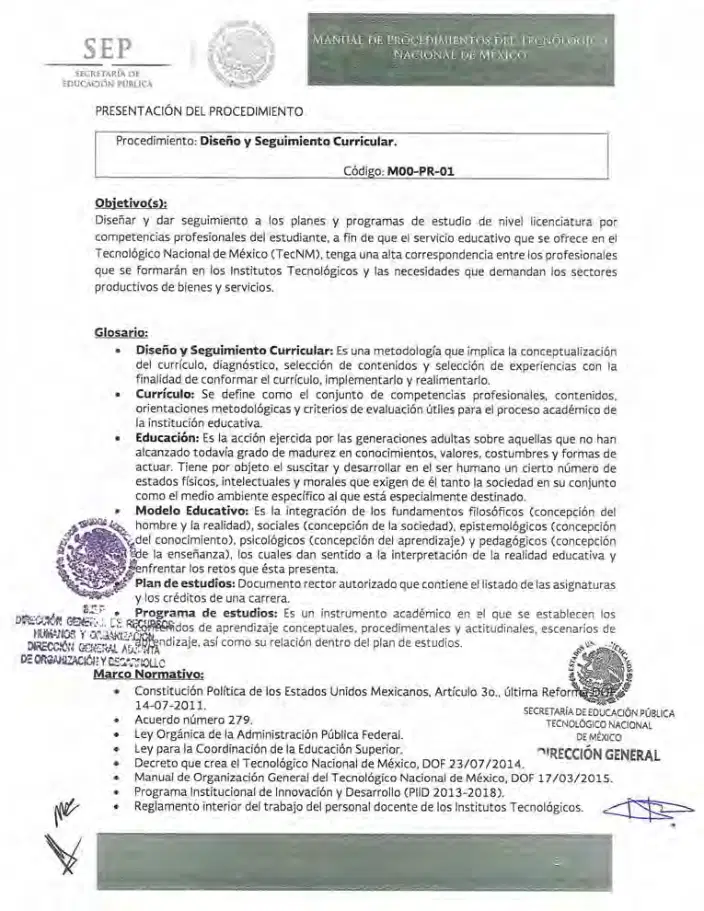 Página 16 de Manual de Procedimientos del TecNM