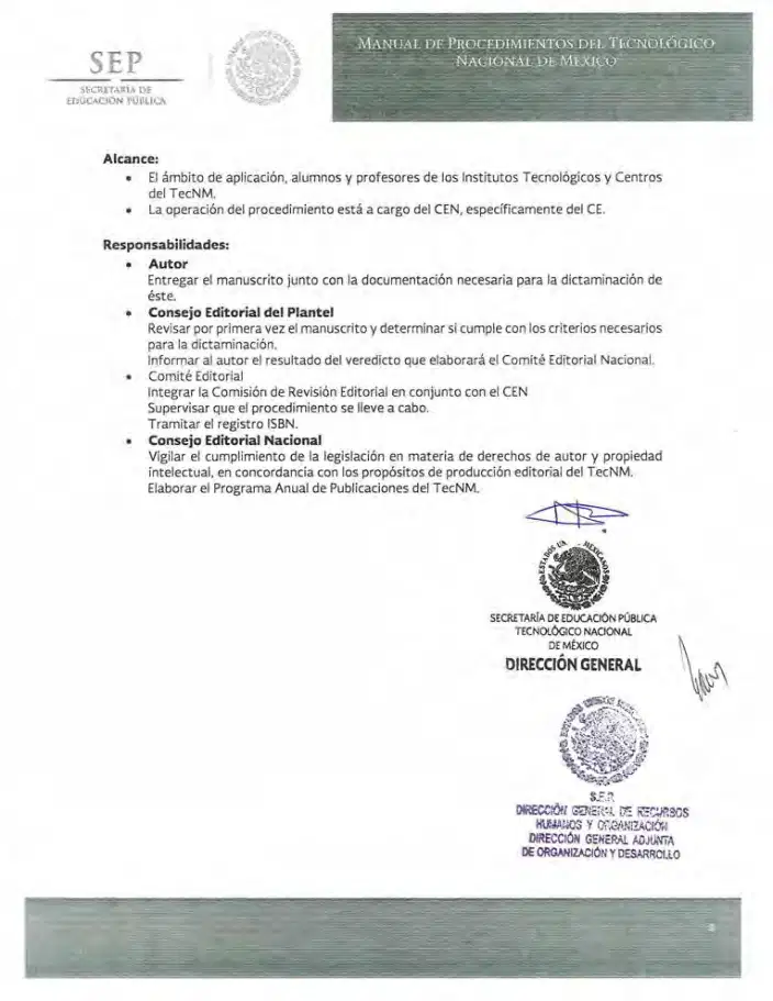 Página 175 de Manual de Procedimientos del TecNM