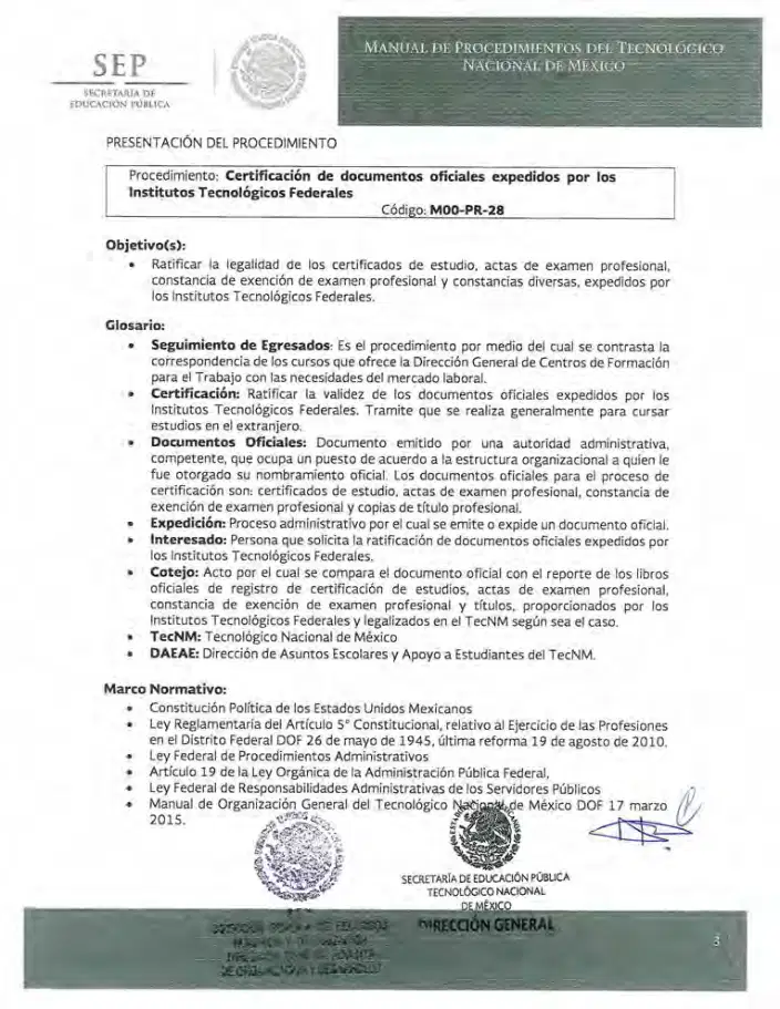 Página 205 de Manual de Procedimientos del TecNM