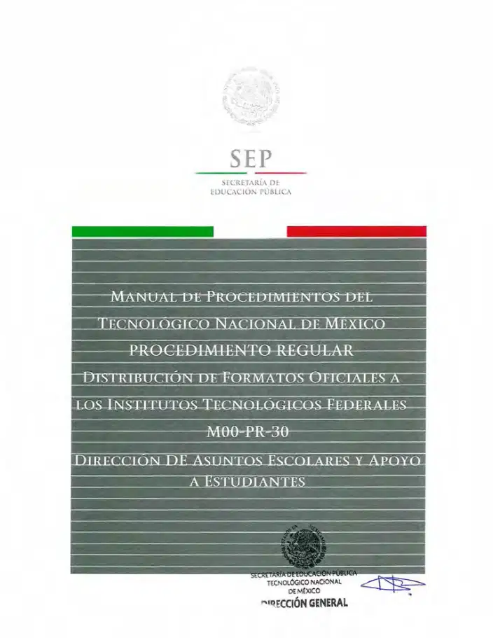 Página 226 de Manual de Procedimientos del TecNM