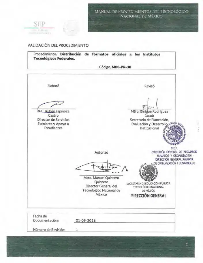 Página 227 de Manual de Procedimientos del TecNM