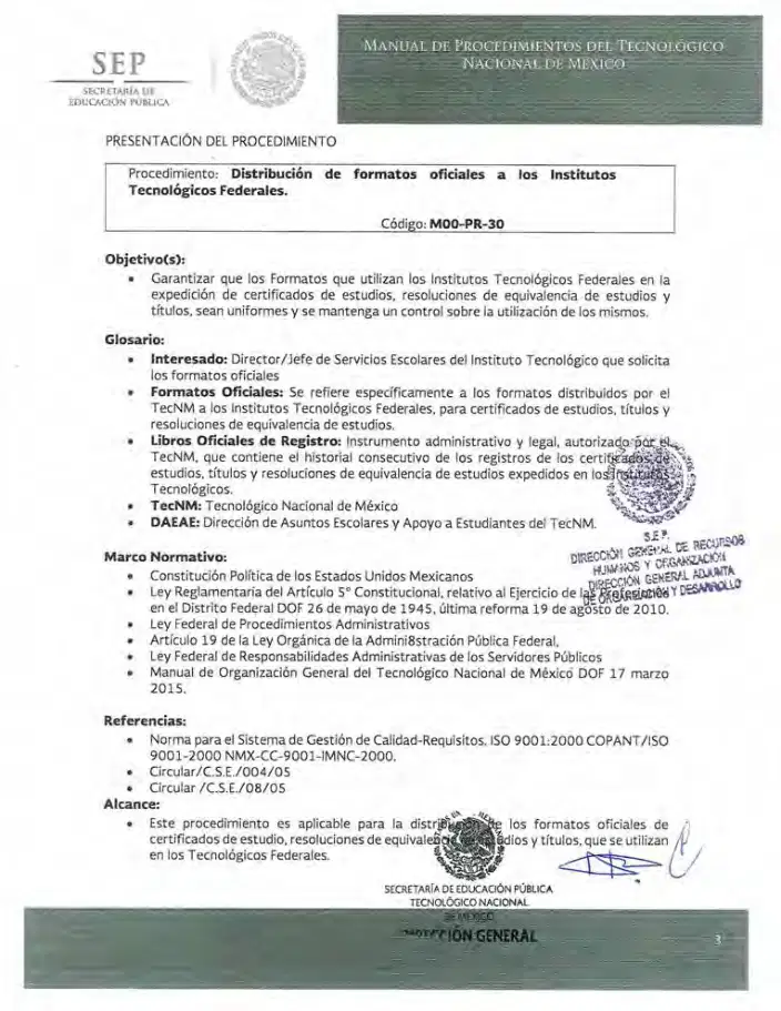 Página 228 de Manual de Procedimientos del TecNM