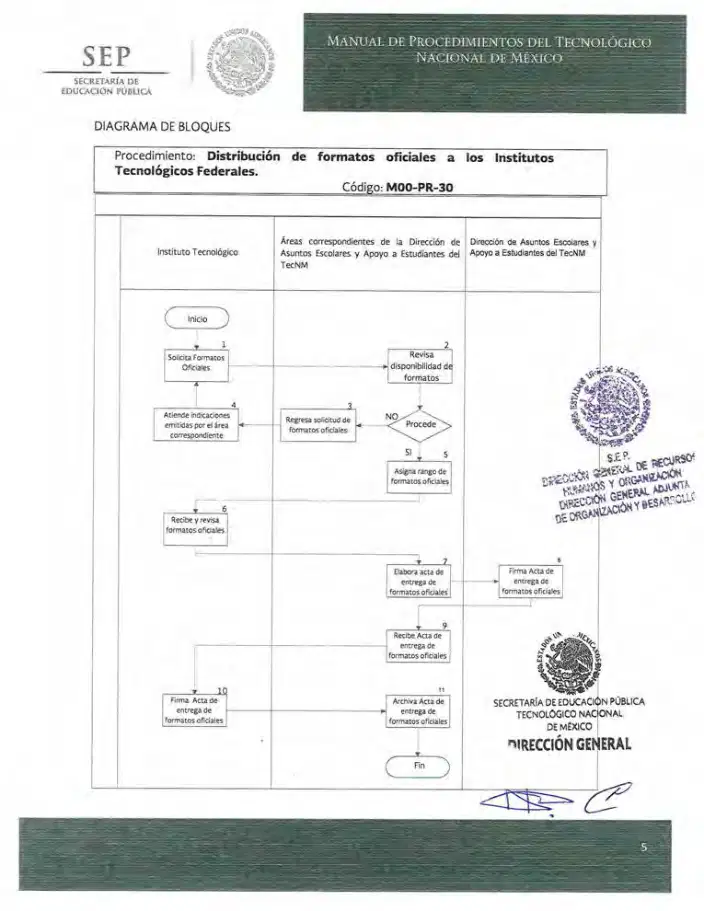 Página 230 de Manual de Procedimientos del TecNM