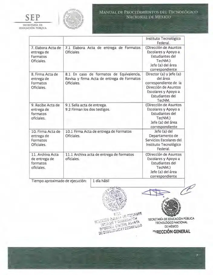 Página 232 de Manual de Procedimientos del TecNM