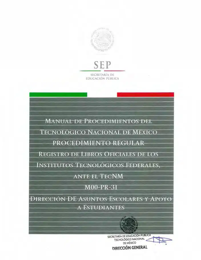 Página 239 de Manual de Procedimientos del TecNM