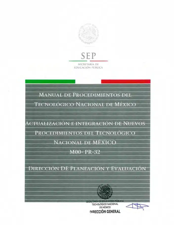 Página 249 de Manual de Procedimientos del TecNM