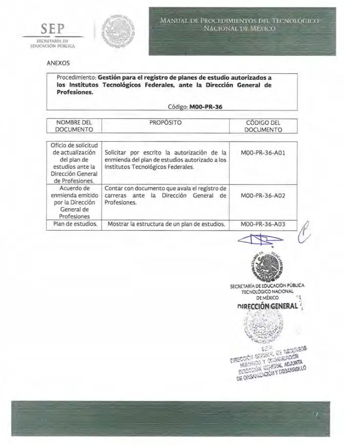 Página 293 de Manual de Procedimientos del TecNM