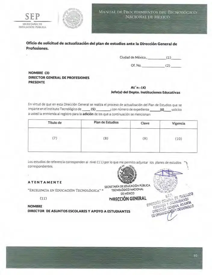 Página 296 de Manual de Procedimientos del TecNM