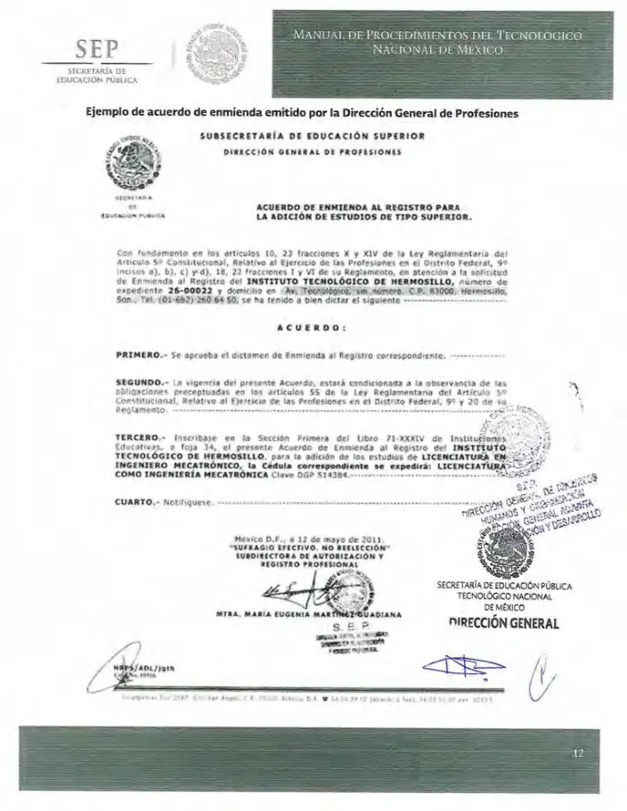 Página 298 de Manual de Procedimientos del TecNM