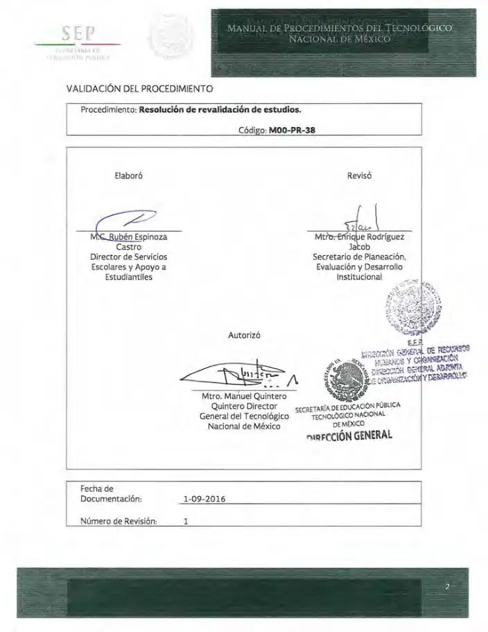 Página 316 de Manual de Procedimientos del TecNM