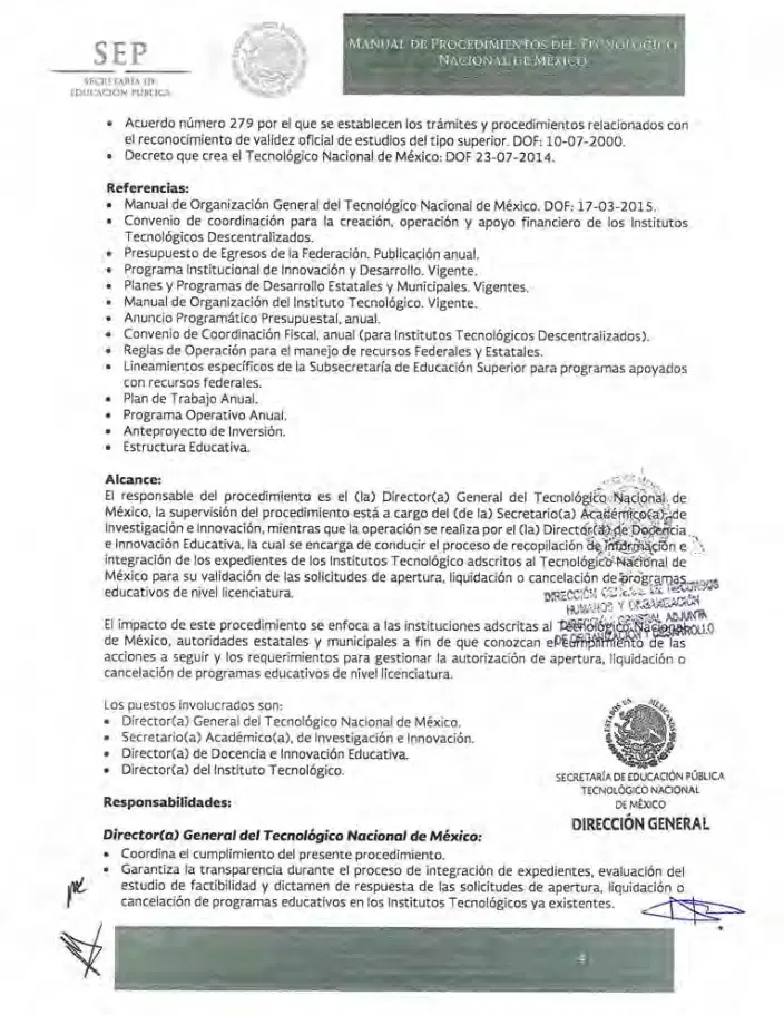 Página 334 de Manual de Procedimientos del TecNM