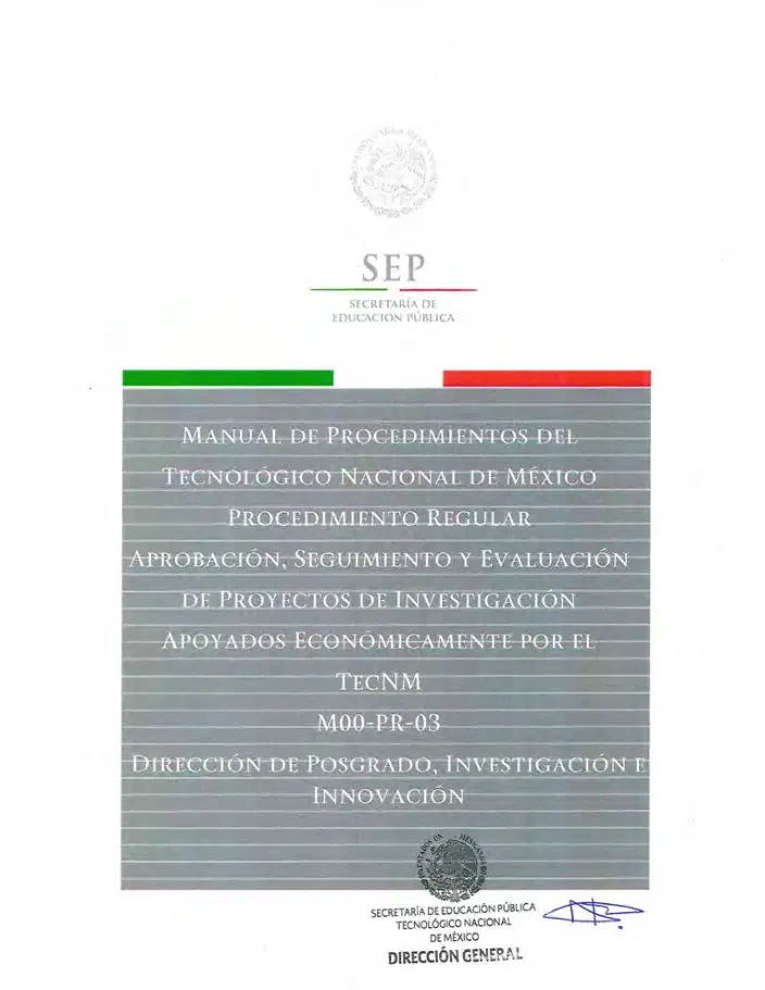 Página 37 de Manual de Procedimientos del TecNM