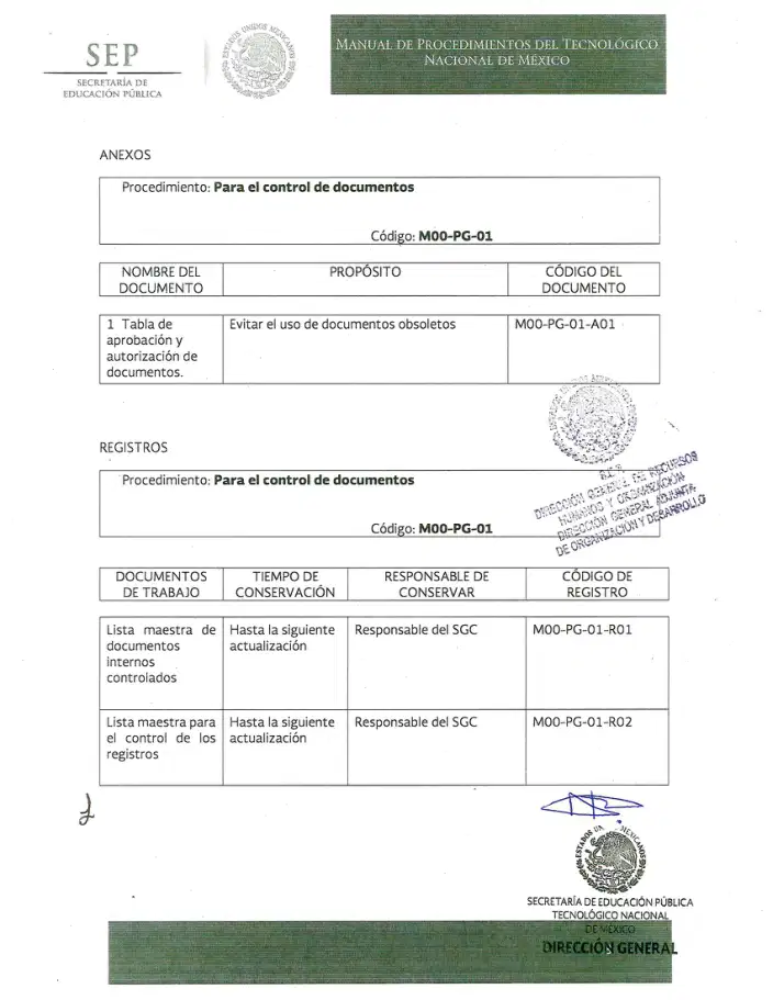 Página 374 de Manual de Procedimientos del TecNM