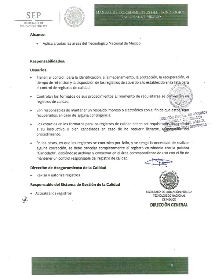 Página 382 de Manual de Procedimientos del TecNM