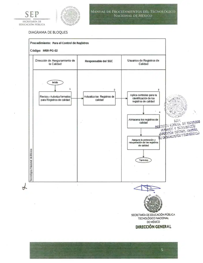 Página 383 de Manual de Procedimientos del TecNM