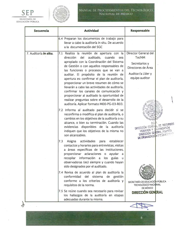 Página 397 de Manual de Procedimientos del TecNM