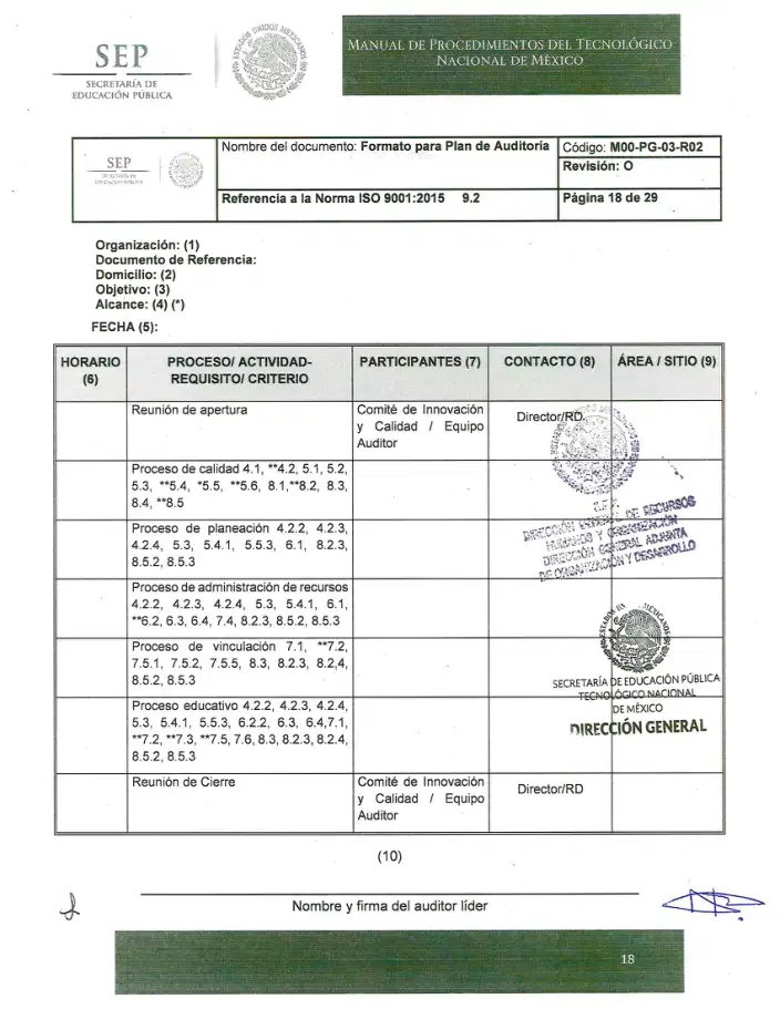 Página 407 de Manual de Procedimientos del TecNM