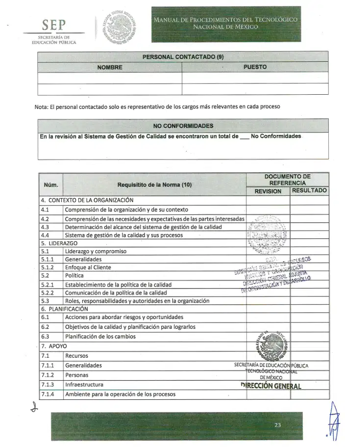 Página 412 de Manual de Procedimientos del TecNM