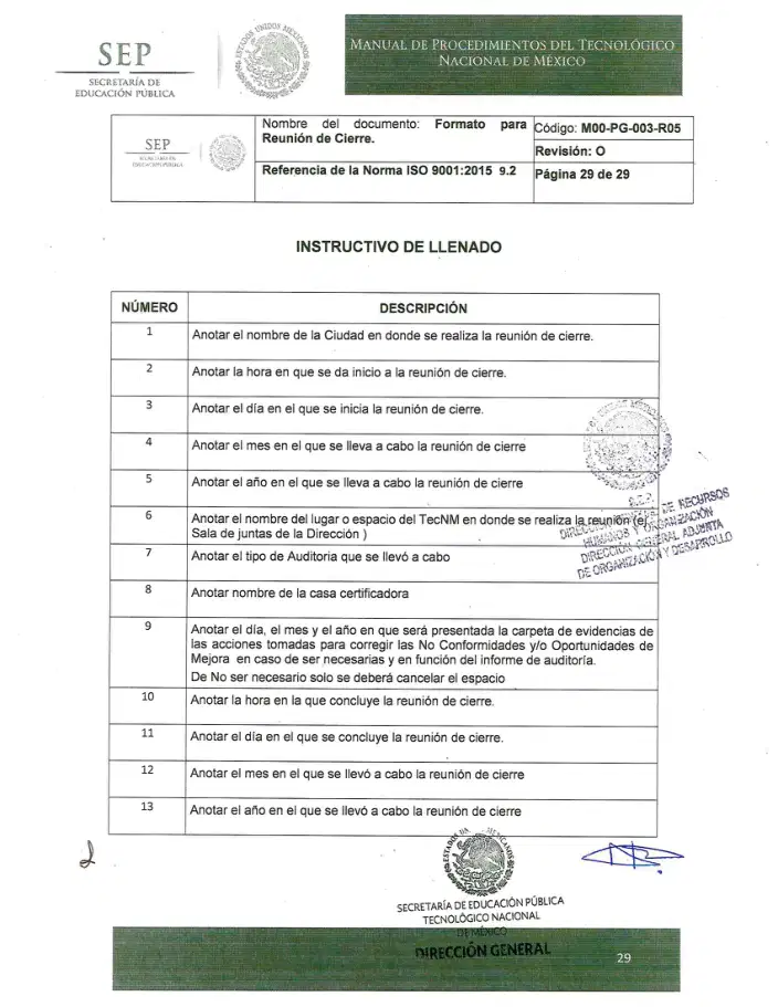 Página 418 de Manual de Procedimientos del TecNM