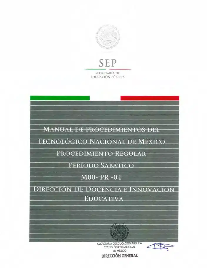 Página 48 de Manual de Procedimientos del TecNM