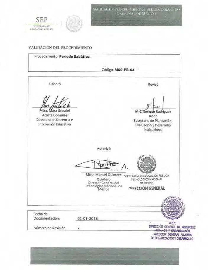 Página 49 de Manual de Procedimientos del TecNM