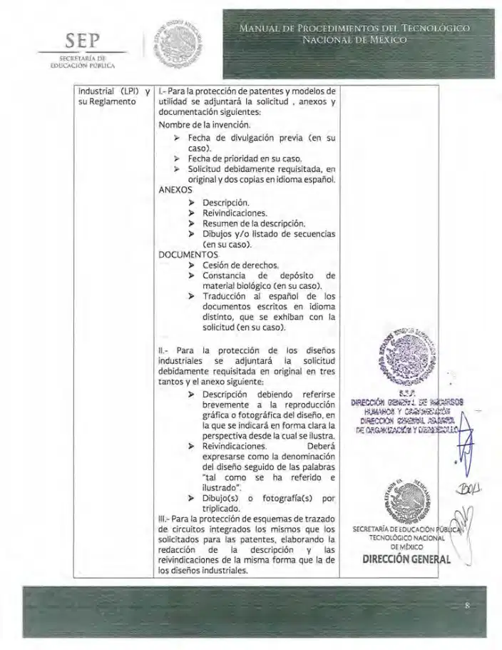 Página 77 de Manual de Procedimientos del TecNM